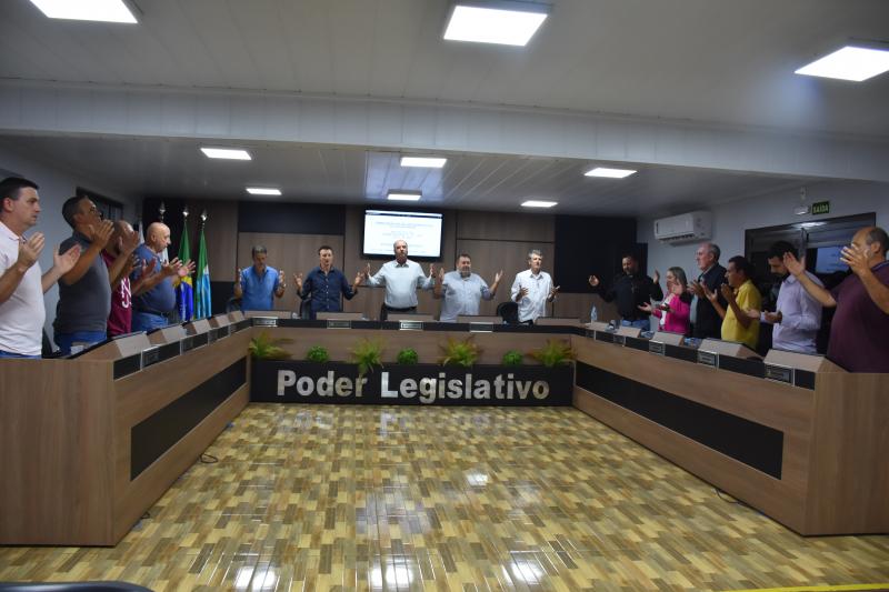 11ª sessão teve presença do pároco de Laranjeiras do Sul, padre Sebastião